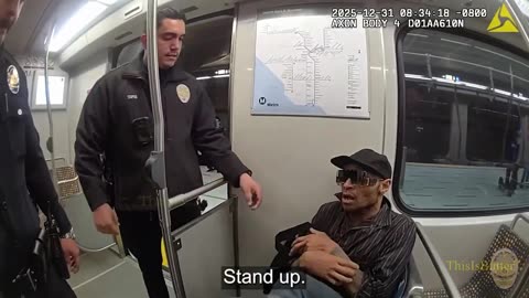 LAPD released footage of a suspect who died in police custody