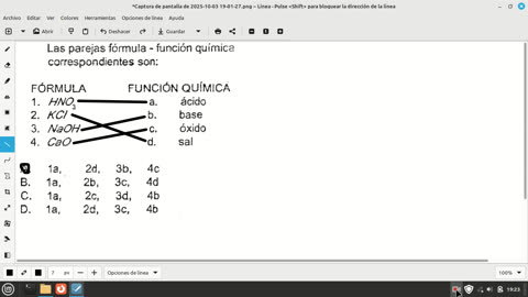 pregunta de química examen de admision