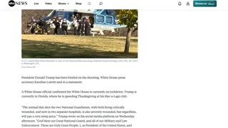 #1015 - Targeted Attack Results in Two National Guardsmen Being Shot