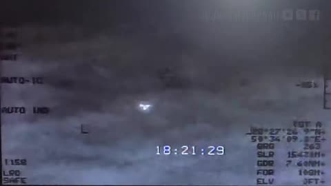 UFO SPOTTED IN MIDDLE EAST BY A DRONE