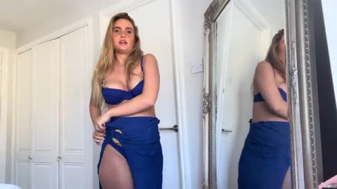 7 months pregnant summer, swimwear, bikini try on haul 🫶🏼🌴🍒🌸💕