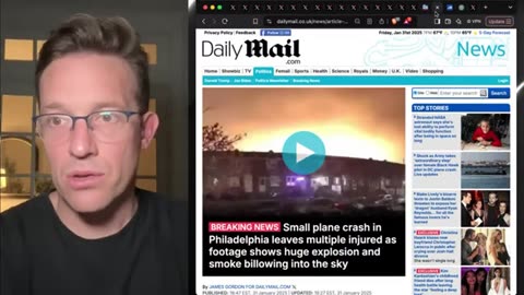 🚨BREAKING: Massive Fireball Explosion as Plane CRASHES in Philadelphia | ‘Looked Like a MISSILE!’