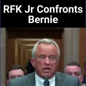 RFK Jr Confronts Bernie