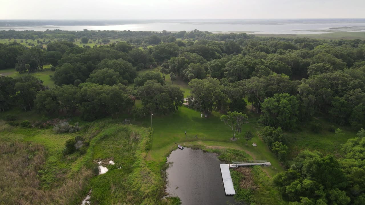 Visiting Makinson Island located in Kissimmee Lakefront Park