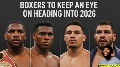 The Boxers to look out for in 2026.
