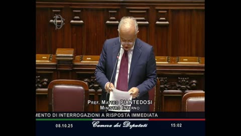 Interrogazione parlamentare di Fdi contro il P.Carc dell'8.10.25