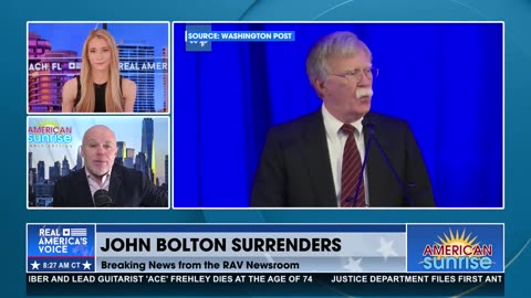 JOHN BOLTON SURRENDERS
