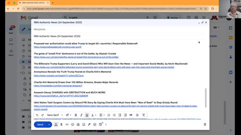 RBN Authentic News (24 September 2025)