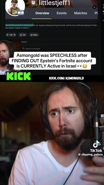 Asmond on Epstien info