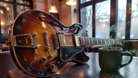 VK Smooth Jazz Guitar Music - Cool Cafe Vibes • Relaxing Guitar Music for Cafe, Study & Work