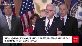 Lawmakers Unveil Bill To End Birthright Citizenship