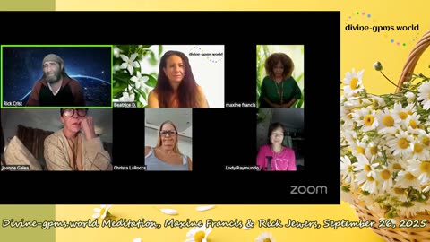 Divine-gpms.world Meditation, Maxine Francis & Rick Jewers, September 26, 2025
