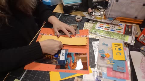 Scrapbook Layout of Vegas