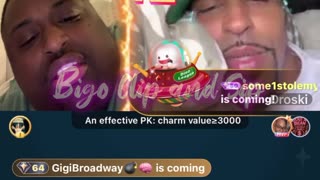DreBaby upset his "roommate" is with someone else at the Chris Brown concert 10/9/25 #bigoclipandsip