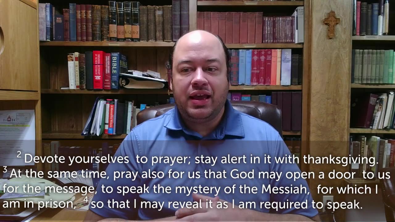 Morning Focus - Colossians 4:2-6