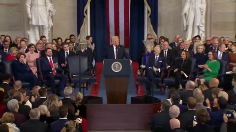 President Trump: "The golden age of America begins right now"