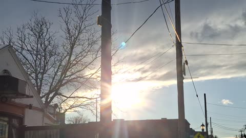 #3 "Clouds" blocking the white sun(blue hue) and yellow sun