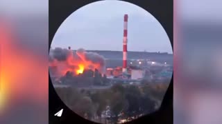 Missile hits Belgorod power plant, forcing blackout