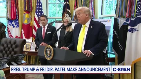 Trump on FBI's Operation Summer Heat: "We were in many cities that people didn't know