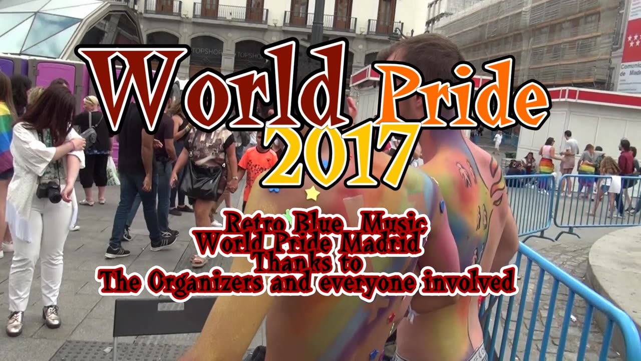 World Pride Madrid Spain 2017 The photo book series large format series Vol 25.