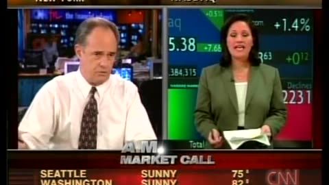 Money Morning CNN September 11, 2001 600am-700am EDT