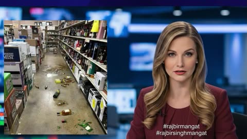 Drunk raccoon found on bathroom floor after liquor store rampage