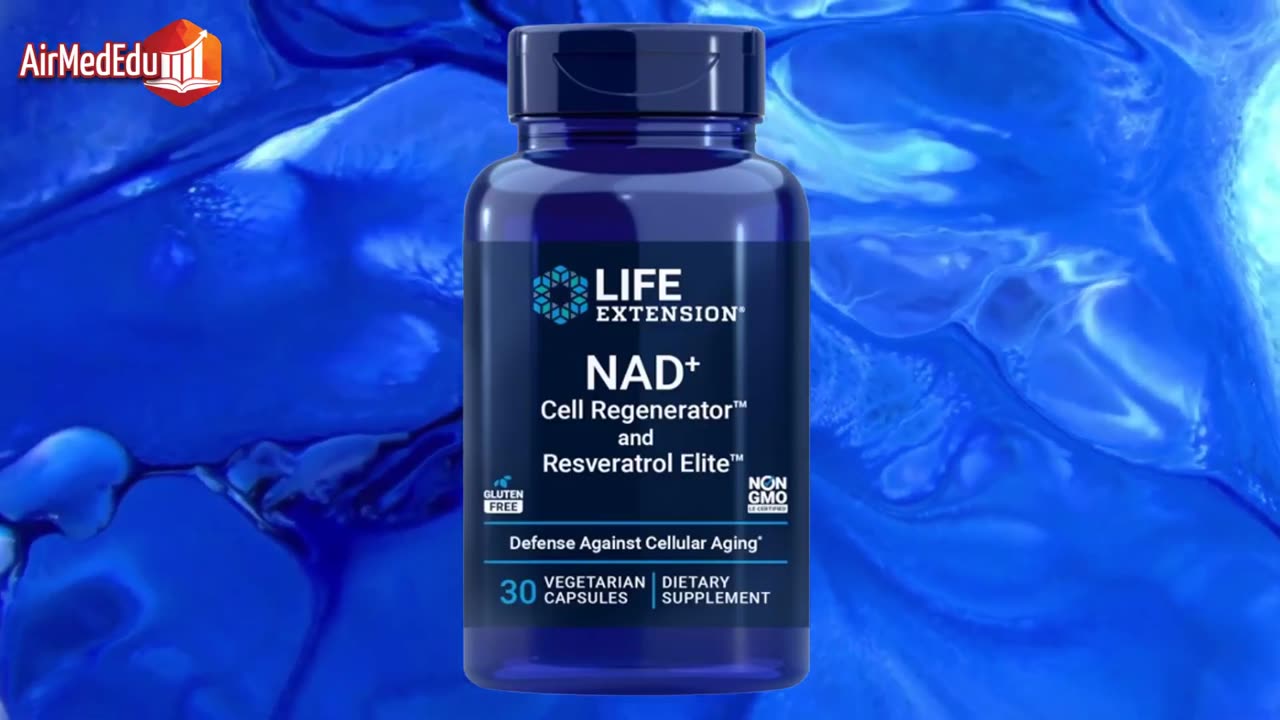 NAD+, Resveratrol, and Synergistic Nutrients for Vibrant Aging