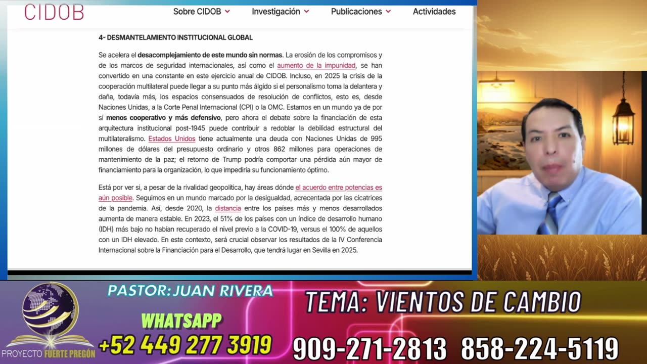 Tema: Vientos de Cambio y Esc#9