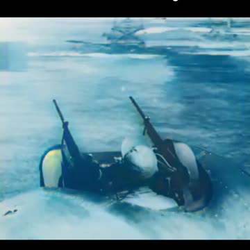 WWII U.S. gunnery school training 🎯 Recruits practice targeting skills 📖 #Colourized