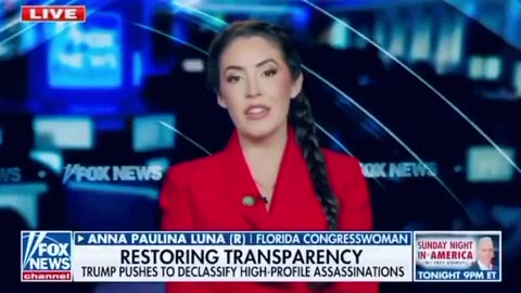 Congresswoman Luna on Fox discussing Russian JFK files.