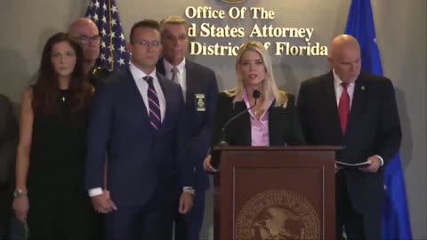 BREAKING: AG Pam Bondi announces the arrest of an individual who threatened to kill my entire family