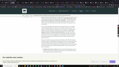 Climate - Health (Vaccines) - Education - Who writes the cheques