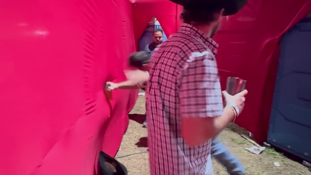 Running Into a Red Curtain