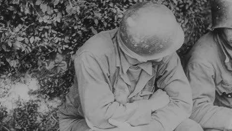 German Raw Combat Footage from Normandy- June July 1944