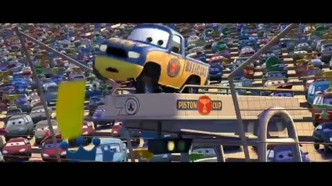 Cars 2006 Climax Racing Best Scene of movie