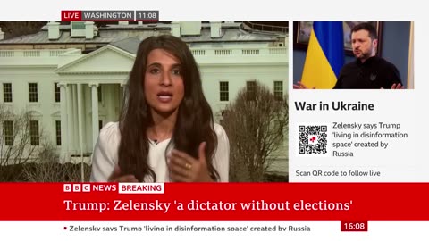 Breaking News: Trump calls Zelensky a 'dictator' as he hits back at 'disinformation' criticism