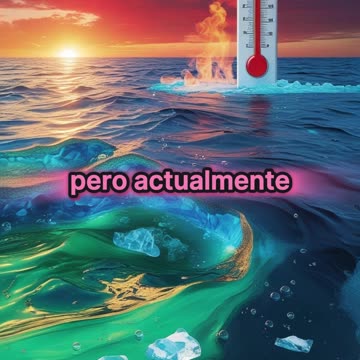 La superficie marina alcanza umbrales de temperatura.