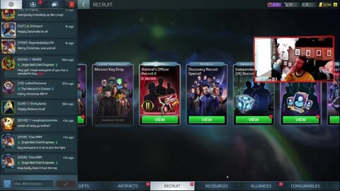 Twas the day of AT and all through the Alliance... - STFC Live Stream