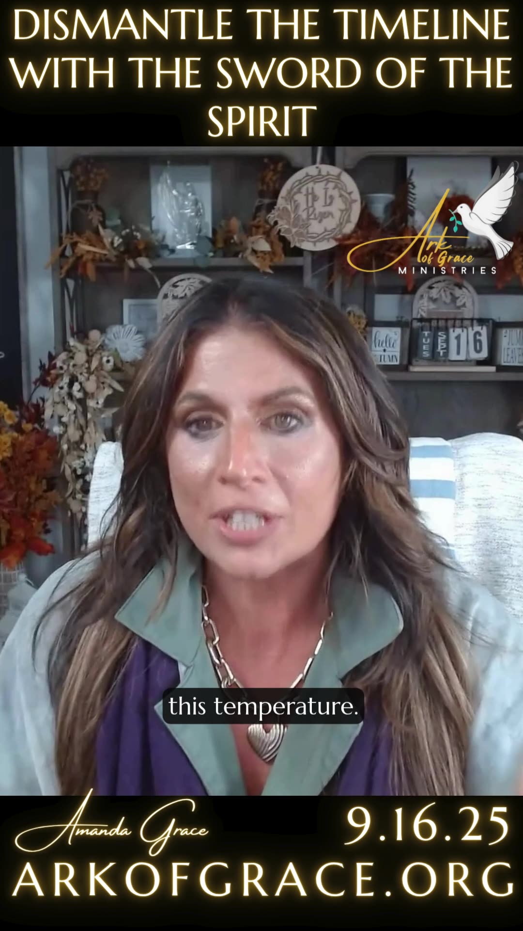 Dismantle the Timeline with the Sword of the Spirit