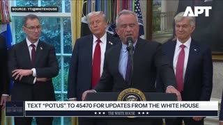 RFK Jr Praises Trumps Pfizer Deal This Is the Breakthrough