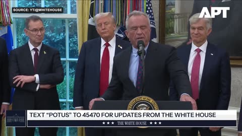 RFK Jr Praises Trumps Pfizer Deal This Is the Breakthrough