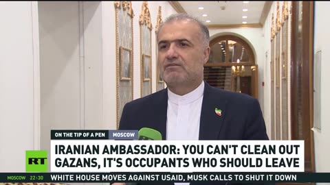 Iran ambassador~ Palestinians lived there for centuries