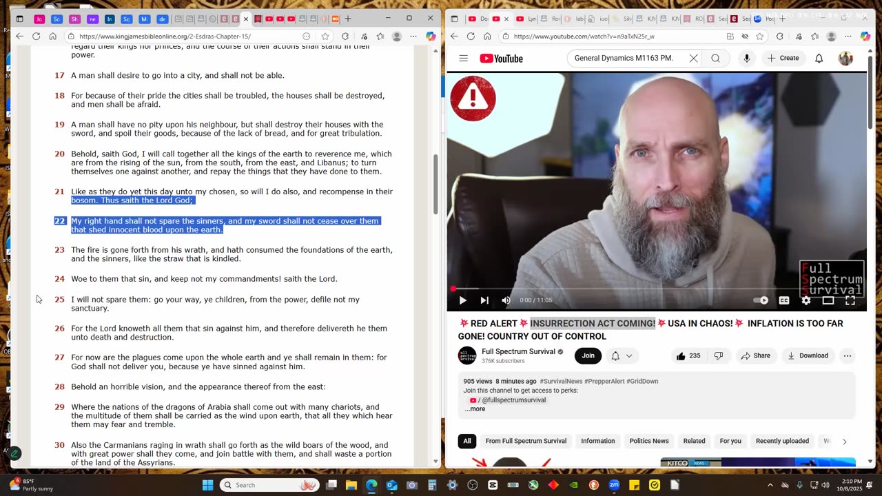 Insurrection act Update plus- "the end of this currency's life cycle"