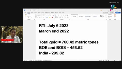 Why is India's Gold Abroad ?