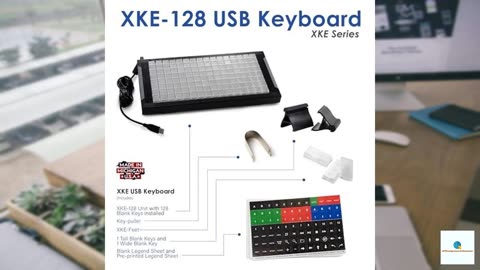 X-keys XKE-128 Programmable Keypad