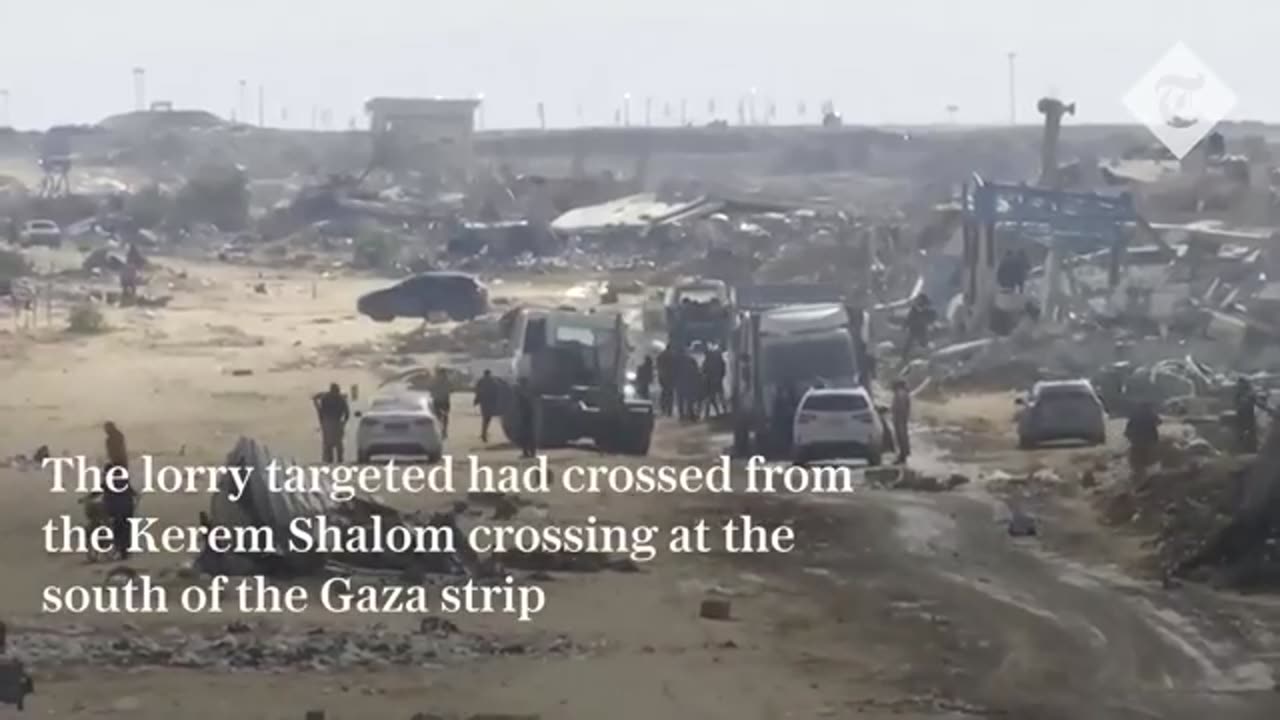 Firefight erupts between Hamas and armed bandits over aid truck in Gaza