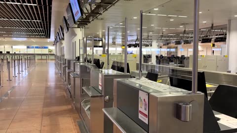 Passengers stranded after drone sightings at Brussels Airport