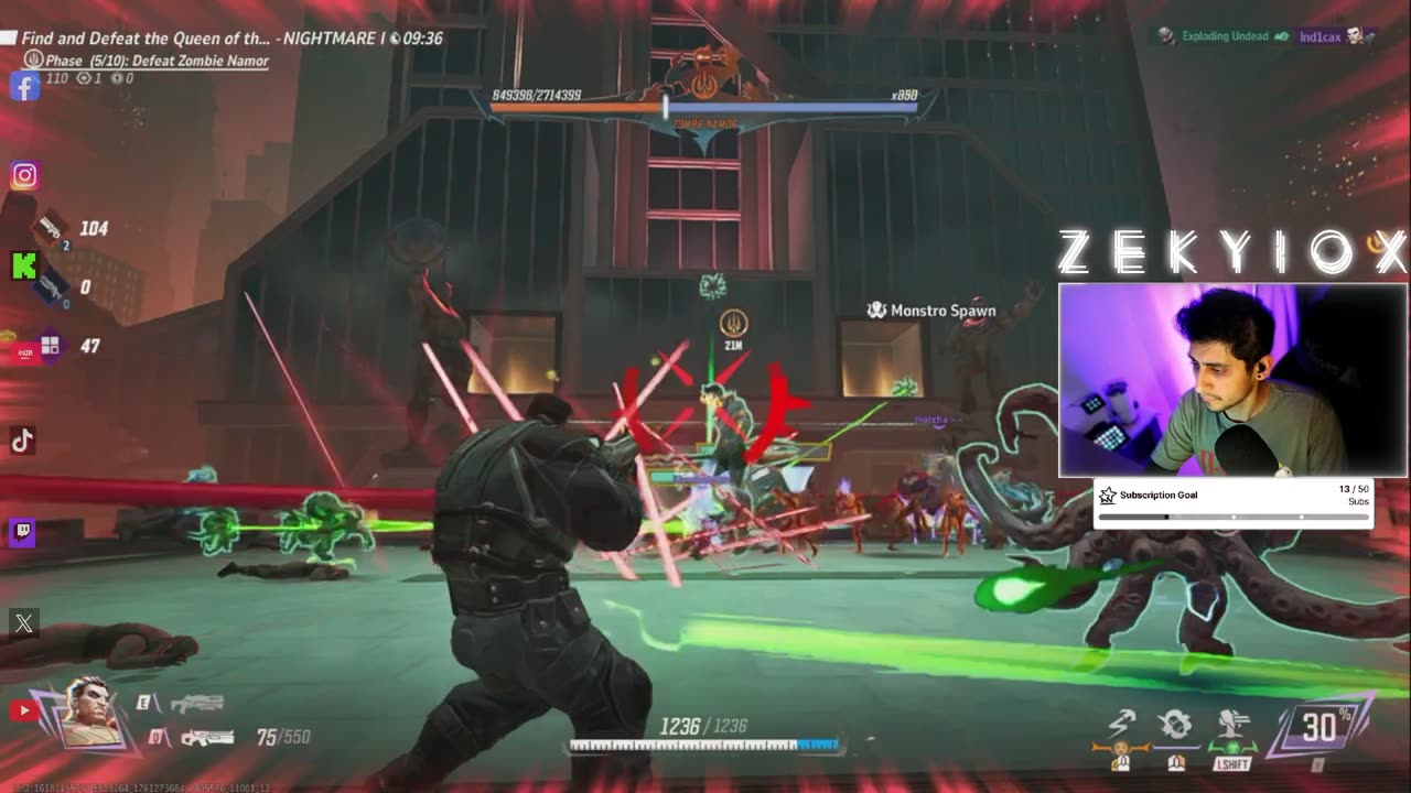 Hitscan Killing Zombies[MR+BF6]