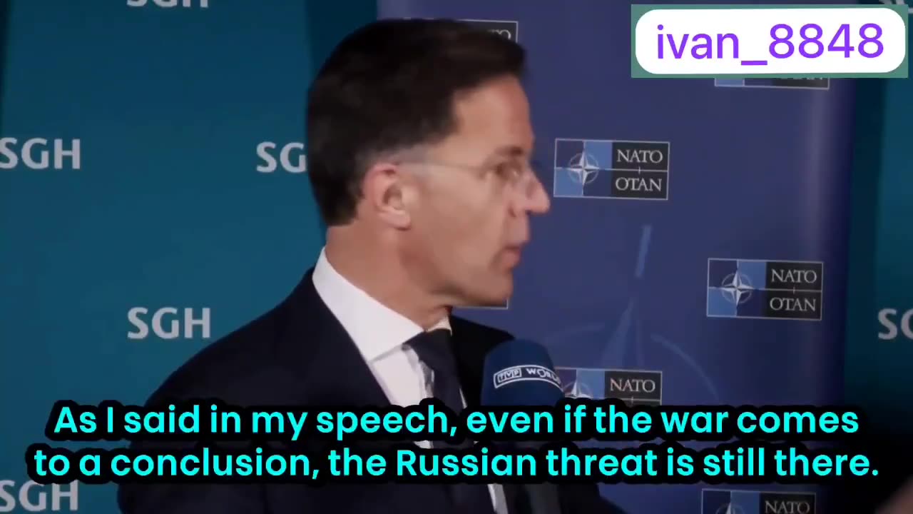 NATO Chief Rutte Throwing a Wrench into Trump’s Peace Efforts