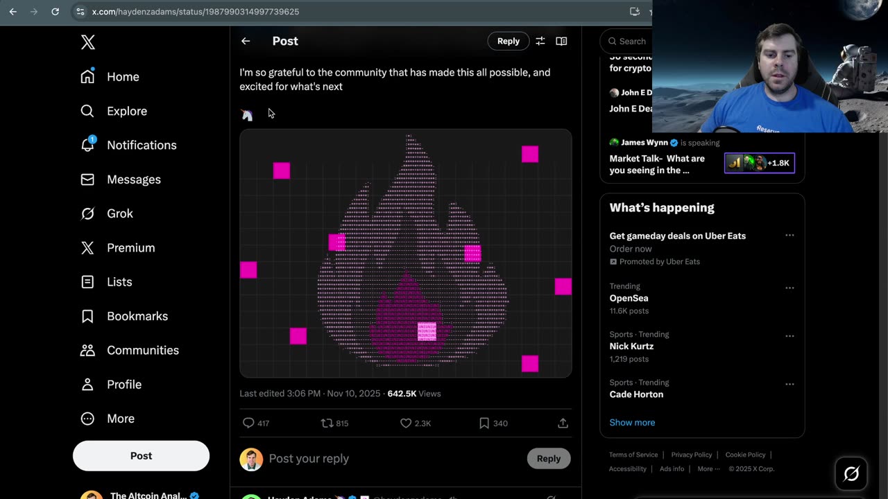 LIVE: 11/10/25 Bitcoins Next Move